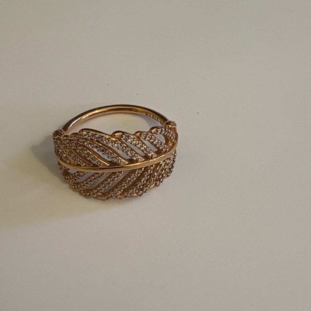 Pandora Rose Gold Palm Leaf Ring